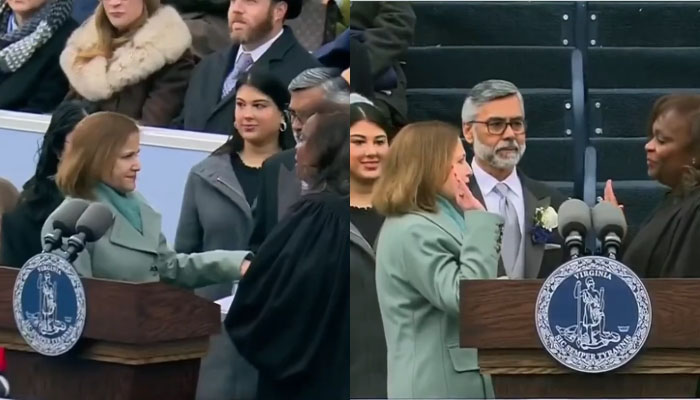 امریکا میں تاریخ رقم، پہلی مسلم نائب گورنر خاتون غزالہ ہاشمی نے قرآن پاک پر عہدے کا حلف اٹھالیا