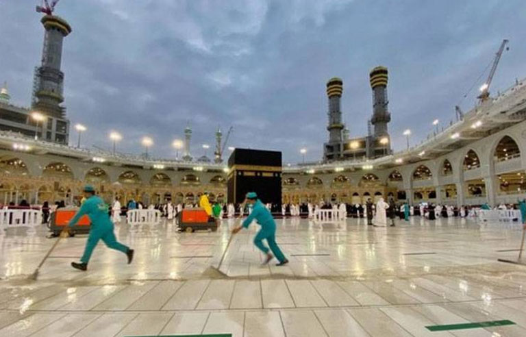 سعودی عرب: حرمین شریفین میں اعتکاف کی رجسٹریشن کا آغاز