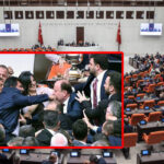 سیاسی کشمکش شدت اختیار کر گئی، ترکیہ پارلیمنٹ میں ہنگامہ آرائی، ارکان گتھم گتھا