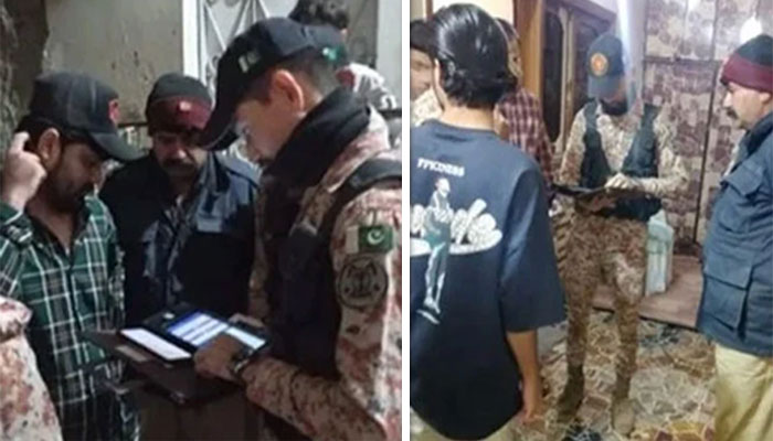 غیر قانونی مقیم افغانیوں کی اسکریننگ میں بڑا آپریشن، درجنوں گرفتار