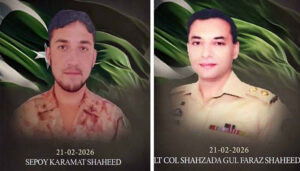 سیکیورٹی فورسز کے قافلے پر فتنہ الخوارج کا حملہ، لیفٹیننٹ کرنل اور سپاہی شہید، 5 دہشت گرد ہلاک