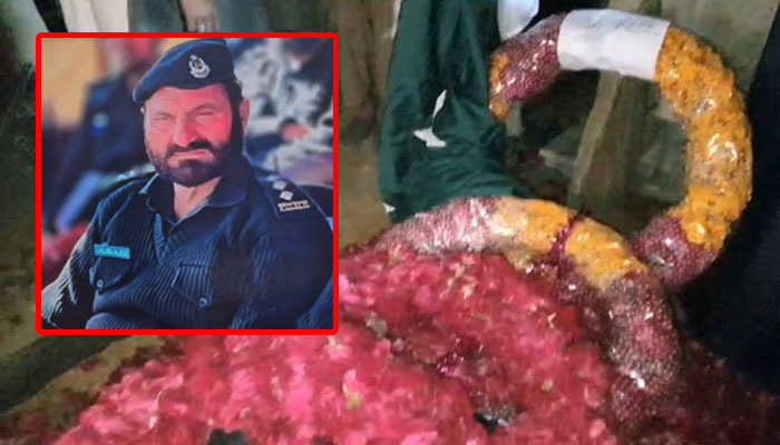 شہید ڈی ایس پی اسد محمود خان سپردخاک،نمازجنازہ سرکاری اعزاز کے ساتھ ادا