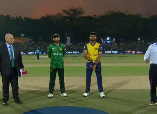ٹی20 ورلڈکپ، سپر ایٹ: ٹاس سری لنکا نے جیت لی، پاکستان کی بیٹنگ