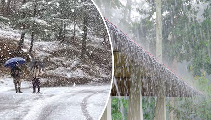 ملک کے بیشتر علاقوں میں بارش، ژالہ باری اور برفباری کی پیشگوئی