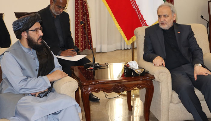 افغانستان مشکل وقت میں ایران کے ساتھ کھڑا ہے، افغان سفیر کی اسلام آباد میں ایرانی سفارتخانے آمد