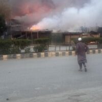 طورخم مارکیٹ میں لگی آگ ، افغان طالبان کا اپنی ناکامی چھپانے کے لیے ایک اور وکٹم کارڈ