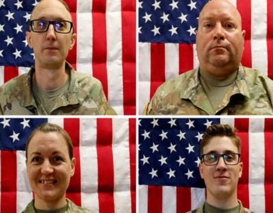 کویت میں ایرانی حملے میں ہلاک 4 امریکی فوجیوں کی تصاویر اور نام سامنے آگئے