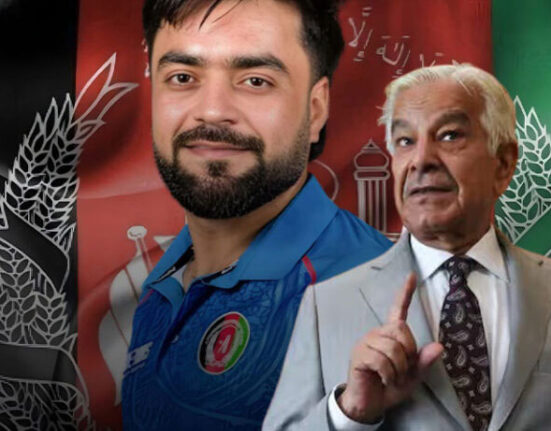 افغان کرکٹر راشد خان کے خاندان کے ہمراہ پشاور میں قیام پر خواجہ آصف کا شدید ردعمل