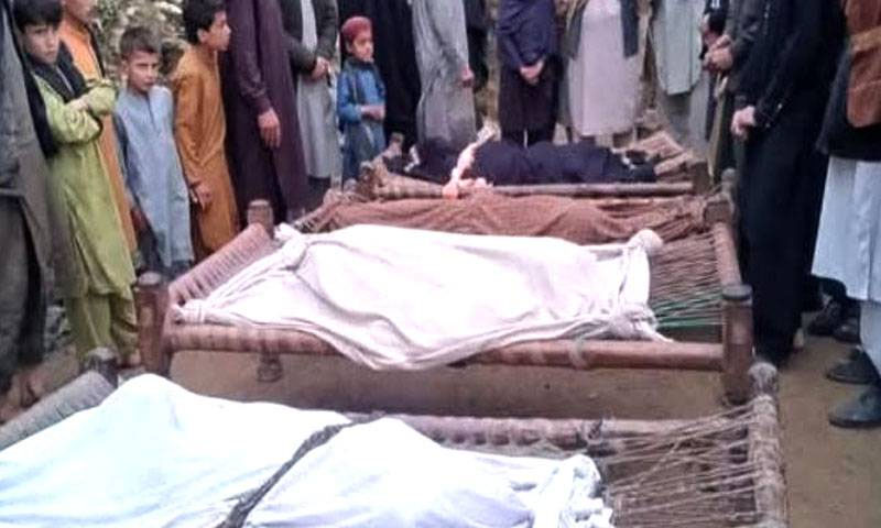 باجوڑ :گھر پر ماٹر گولہ گرنے سے 4 افراد جان کی بازی ہار گئے، 1 شخص زخمی