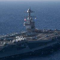 اچانک انتہائی اہم خبرآگئی !امریکی طیارہ بردار بحری جہاز ایران جنگ چھوڑ کر واپس روانہ