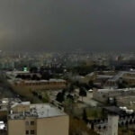 تہران میں تیل کی بارش، دھویں سے دن رات میں بدل گیا