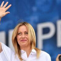 اٹلی کی وزیراعظم کاامریکہ کو صاف انکار ،ایران کیخلاف جنگ میں ساتھ نہیں دینگے ،اڈے بھی نہیں دینگے ،جارجیا میلونی نے دل جیت لیا