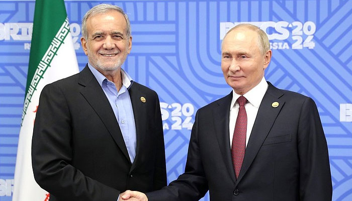 روس ایران کے ساتھ ہے: پیوٹن کا بلامشروط ایران کی حمایت کا اعلان