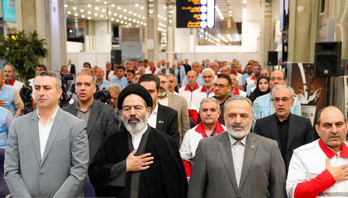 ایرانی عازمین حج کا پہلا قافلہ مدینہ منورہ پہنچ گیا