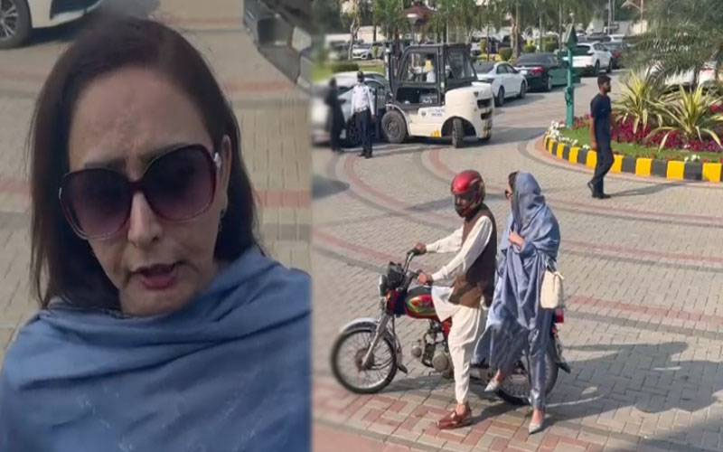 کفایت شعاری مہم!پارلیمانی سیکرٹری رشدہ لودھی موٹر سایئکل پر پنجاب اسمبلی پہنچ گئی