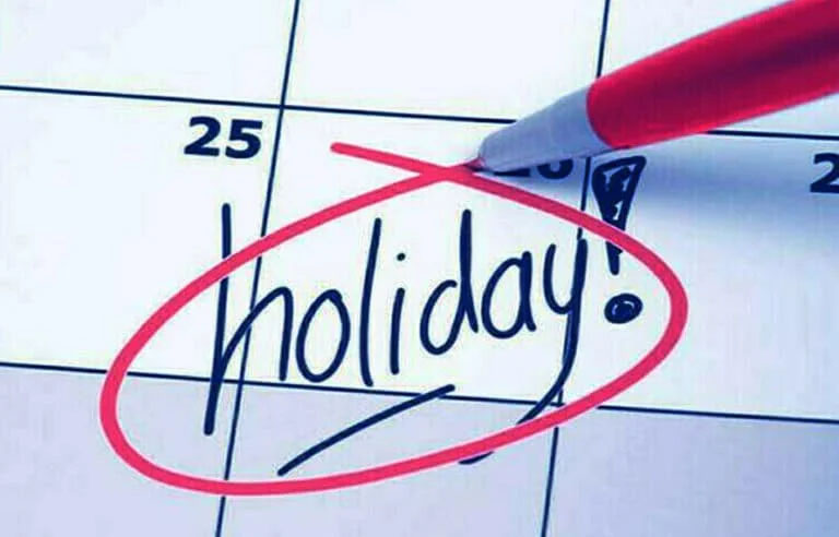 وفاقی دارلحکومت میں دو روزہ تعطیل کا اعلان