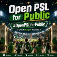 کرکٹ صرف کھیل نہیں ،قوم کا جذبہ ،عوام کا پی ایس ایل سیمی فائنلز کو شائقین کیلئے کھولنے کا مطالبہ