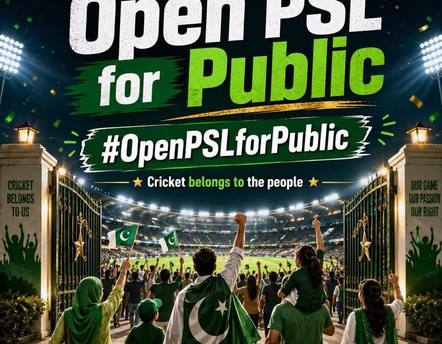 کرکٹ صرف کھیل نہیں ،قوم کا جذبہ ،عوام کا پی ایس ایل سیمی فائنلز کو شائقین کیلئے کھولنے کا مطالبہ