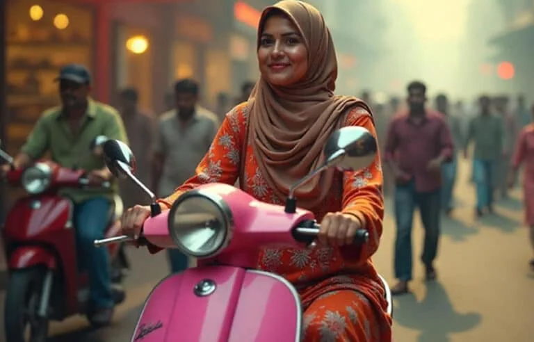 مفت الیکٹرک پنک اسکوٹی حاصل کرنے والوں کے لیے بڑی خبر