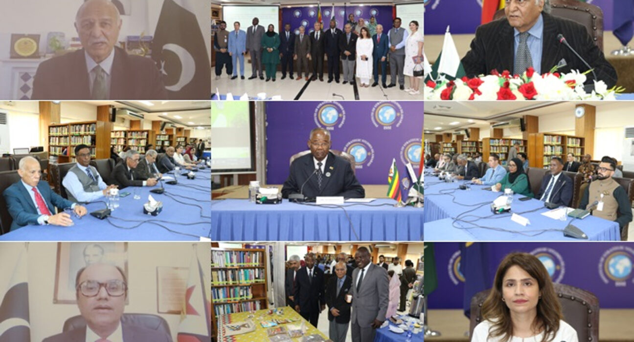 آئی ایس ایس آئی نے پاکستان افریقہ انسٹی ٹیوٹ فار ڈویلپمنٹ اینڈ ریسرچ کے تعاون سے زمبابوے کے قومی دن کی مناسبت سے ایک تقریب کا اہتمام کیا۔