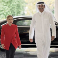 اطالوی وزیر اعظم جارجیا میلونی خلیجی ممالک کے دورے پر قطر پہنچ گئیں