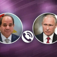 پوتن اور مصری صدر کے درمیان ٹیلیفونک رابطہ، مشرق وسطیٰ کی صورتحال پر تبادلہ خیال