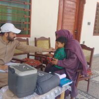 اسلا م آباد، ڈسٹرکٹ ہیلتھ آفس کے تحت بچوں کو ویکسین فراہمی کیلئے آئی او اے مہم جاری