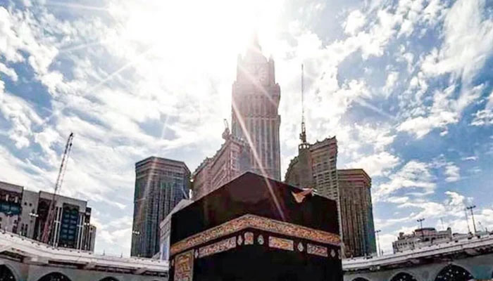 33 سال بعد عید الاضحیٰ کے موقع پر سورج کعبہ کے عین اوپر ہو گا