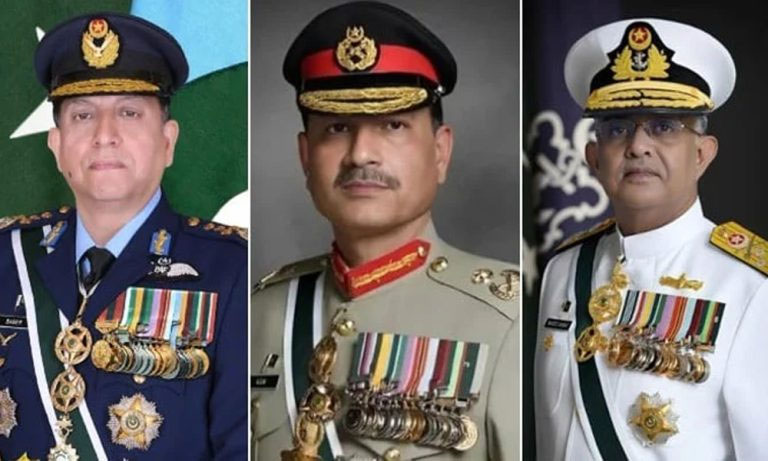 یومِ تکبیر کی 28 ویں سالگرہ پر مسلح افواج کے سربراہان کی قوم کو مبارکباد