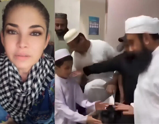مہک ملک پر شفقت اور بچے سے ہاتھ نہ ملانا؟ مشی خان مولانا طارق جمیل پر برس پڑیں