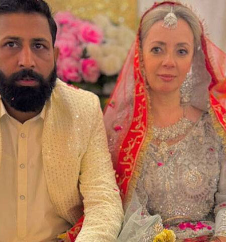 بیلاروسی لڑکی پاکستانی لڑکےکی محبت میں فیصل آباد پہنچ گئی، اسلام قبول کرکے شادی کرلی