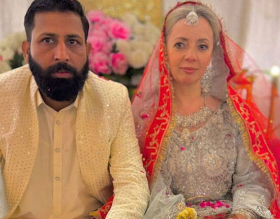بیلاروسی لڑکی پاکستانی لڑکےکی محبت میں فیصل آباد پہنچ گئی، اسلام قبول کرکے شادی کرلی