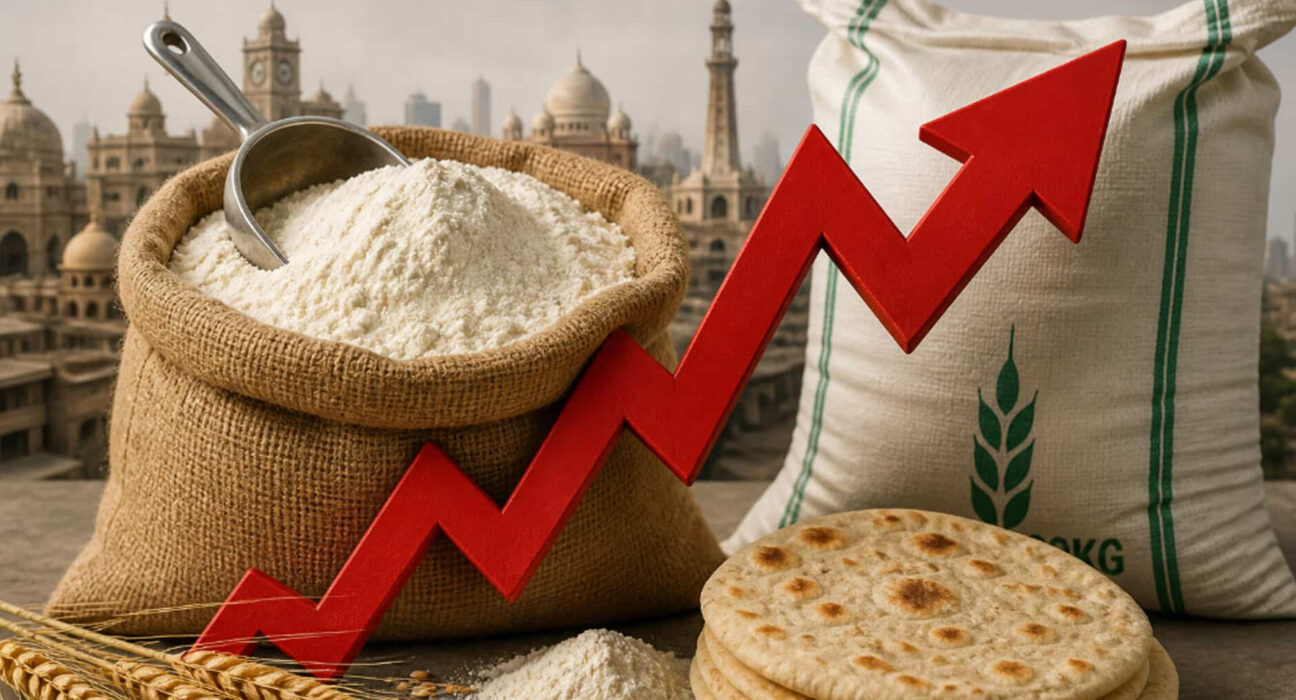 شہریوں کیلئے بری خبر آگئی !آٹے کی قیمتوں میں اچانک بڑااضافہ