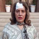مسلم لیگ ن کی ایم پی اے عظمی کاردار جم کرتے ہوئے سر پر راڈ لگنے سے زخمی