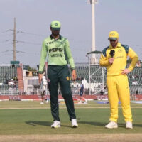 پہلا ون ڈے: پاکستان کا آسٹریلیا کیخلاف ٹاس جیت کر بولنگ کا فیصلہ
