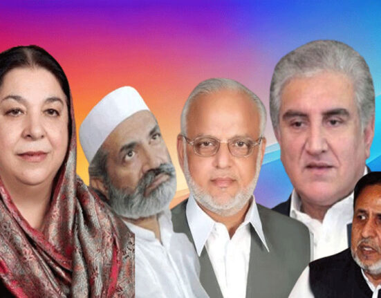 9 مئی کیس! یاسمین، سرفرازچیمہ، اعجاز اور محمود الرشید کو 10،10 سال قید، شاہ محمود بری