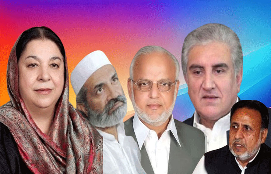 9 مئی کیس! یاسمین، سرفرازچیمہ، اعجاز اور محمود الرشید کو 10،10 سال قید، شاہ محمود بری