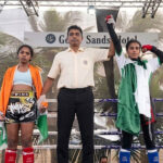 پاکستان زندہ باد، عائشہ بلوچ نے ایشین گیمز 2026 کے فائنل میں بھارتی ریسلرکو دھول چٹا دی