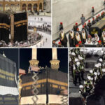 مکہ مکرمہ: نئے اسلامی سال کے آغاز پر غلافِ کعبہ تبدیل، روح پرور مناظر