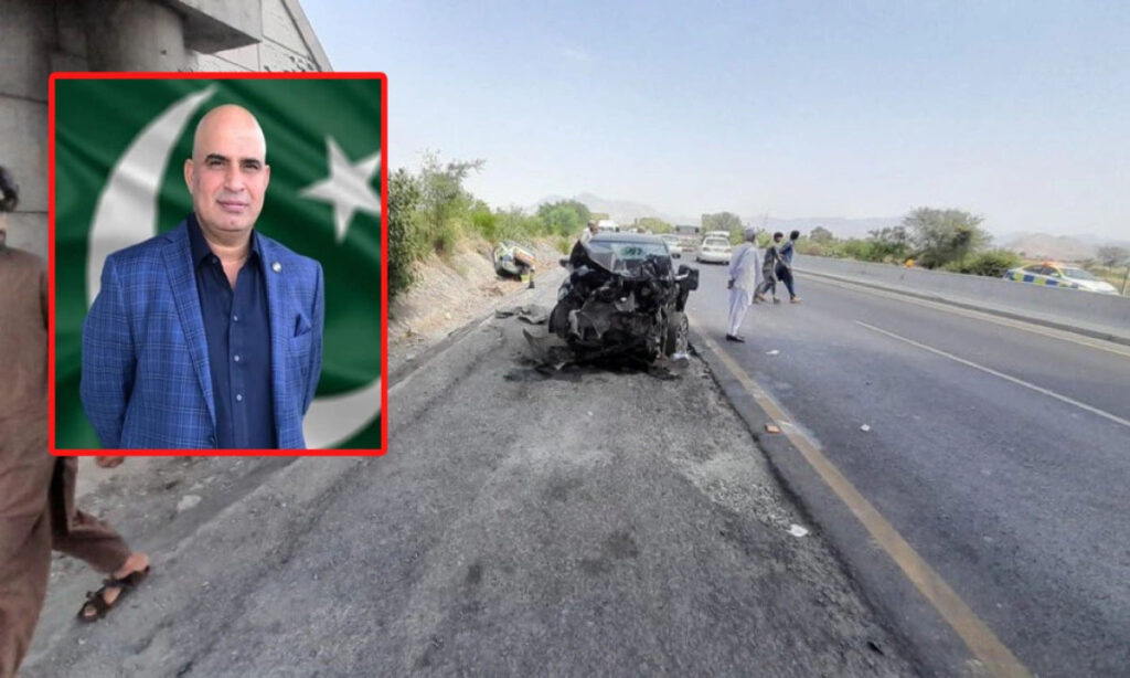 سابق سینیٹر تاج آفریدی موٹروے پر ٹریفک حادثے میں جاں بحق