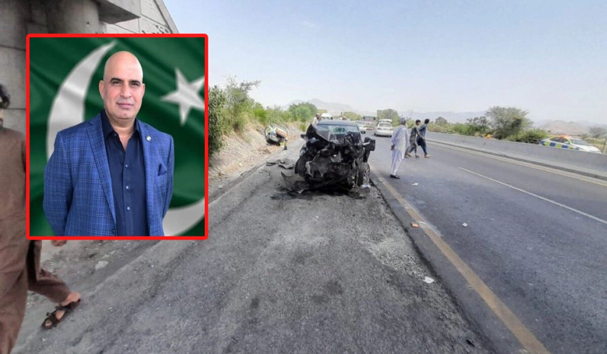 سابق سینیٹر تاج آفریدی موٹروے پر ٹریفک حادثے میں جاں بحق