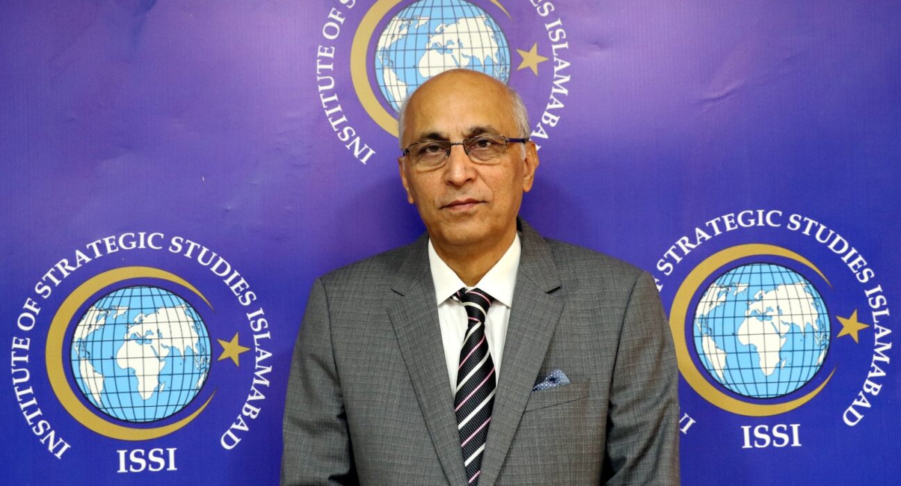 سفیر معین الحق نے آئی ایس ایس آئی کے ڈائریکٹر جنرل کا چارج سنبھال لیا