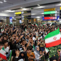 فٹبال ورلڈ کپ! ایرانی ٹیم کی وطن واپسی پر ایسا شاندار استقبال کہ دنیا دیکھتی رہ گئی