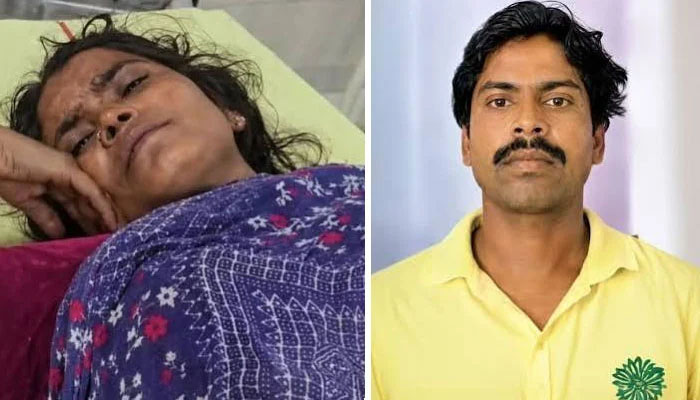 بیوی کے ہاتھوں شوہر کا لرزہ خیز قتل، پیٹ چاقو سے چیر ڈالا، آنتیں تھیلے میں ڈالتے پکڑی گئی