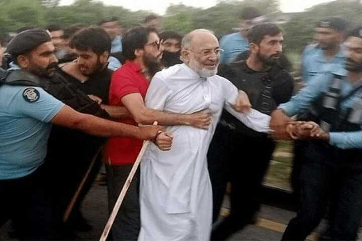 اسلام آباد پولیس نے سابق سینیٹر مشتاق احمد خان کو حراست میں لے لیا