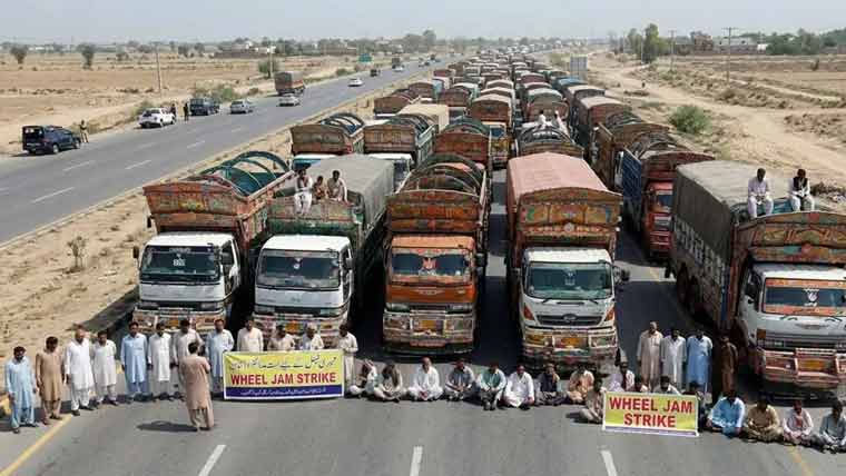 حکومت اور گڈز ٹرانسپورٹرز میں مذاکرات ناکام، ہڑتال جاری رکھنے کا اعلان