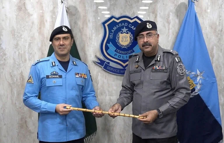 کیپٹن محمد سہیل چوہدری نے بطور آئی جی اسلام آباد عہدے کا چارج سنبھال لیا