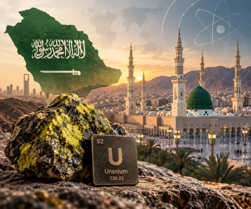 مدینہ منورہ میں یورینیم پر مشتمل 11 کروڑ ٹن معدنی ذخائر دریافت