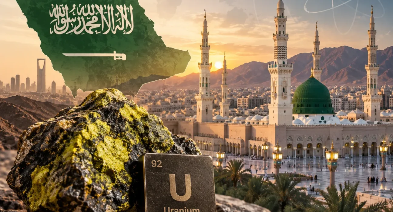 مدینہ منورہ میں یورینیم پر مشتمل 11 کروڑ ٹن معدنی ذخائر دریافت