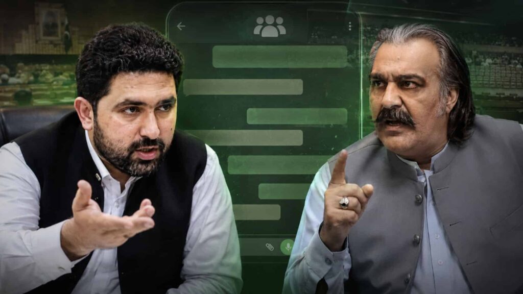سہیل آفریدی اور علی امین میں اختلافات